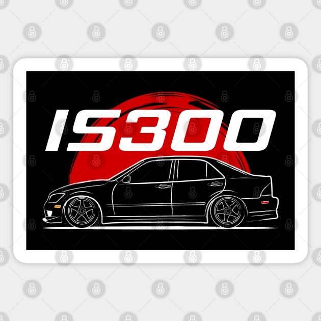 JDM IS 300 Magnet by GoldenTuners